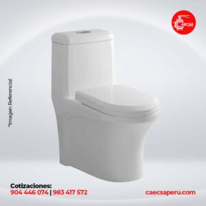 WC Inodoro One Piece Roma Blanco