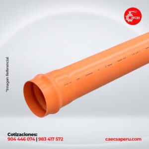 tuberia pvc alcantarillado