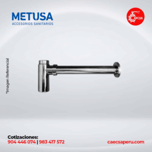 TRAMPA MINIMALISTA CROMADA - METUSA