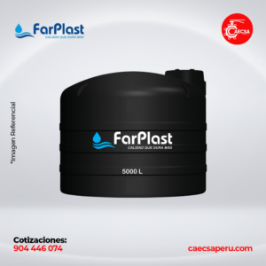 TANQUE INDUSTRIAL PARA AGUA 5000L FARPLAST