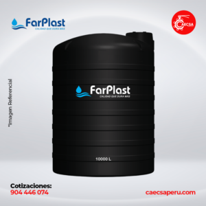 TANQUE INDUSTRIAL PARA AGUA 10,000 L FARPLAST